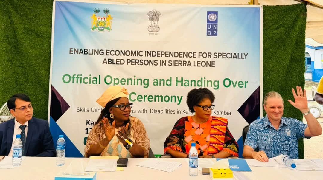 India -UN Development Partnership Fund: Opening of Skills Training Centers at Kambia and Kenema 17& 18 Sep 2026