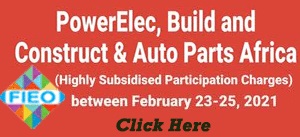 Virtual Trade Event in Africa - PowerElec, Build & Construct & Auto-Parts Africa Virtual Expo from 23-25 Feb 2021